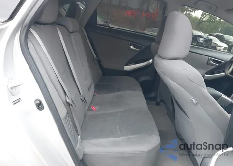 2012 Toyota Prius Two из США, поврежденный, VIN JTDKN3DUXC1513425